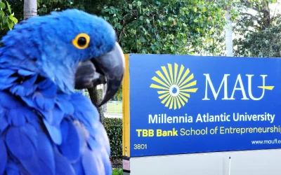 Mauri, la Guacamaya Azul: Símbolo de Diversidad y Resiliencia en Millennia Atlantic University