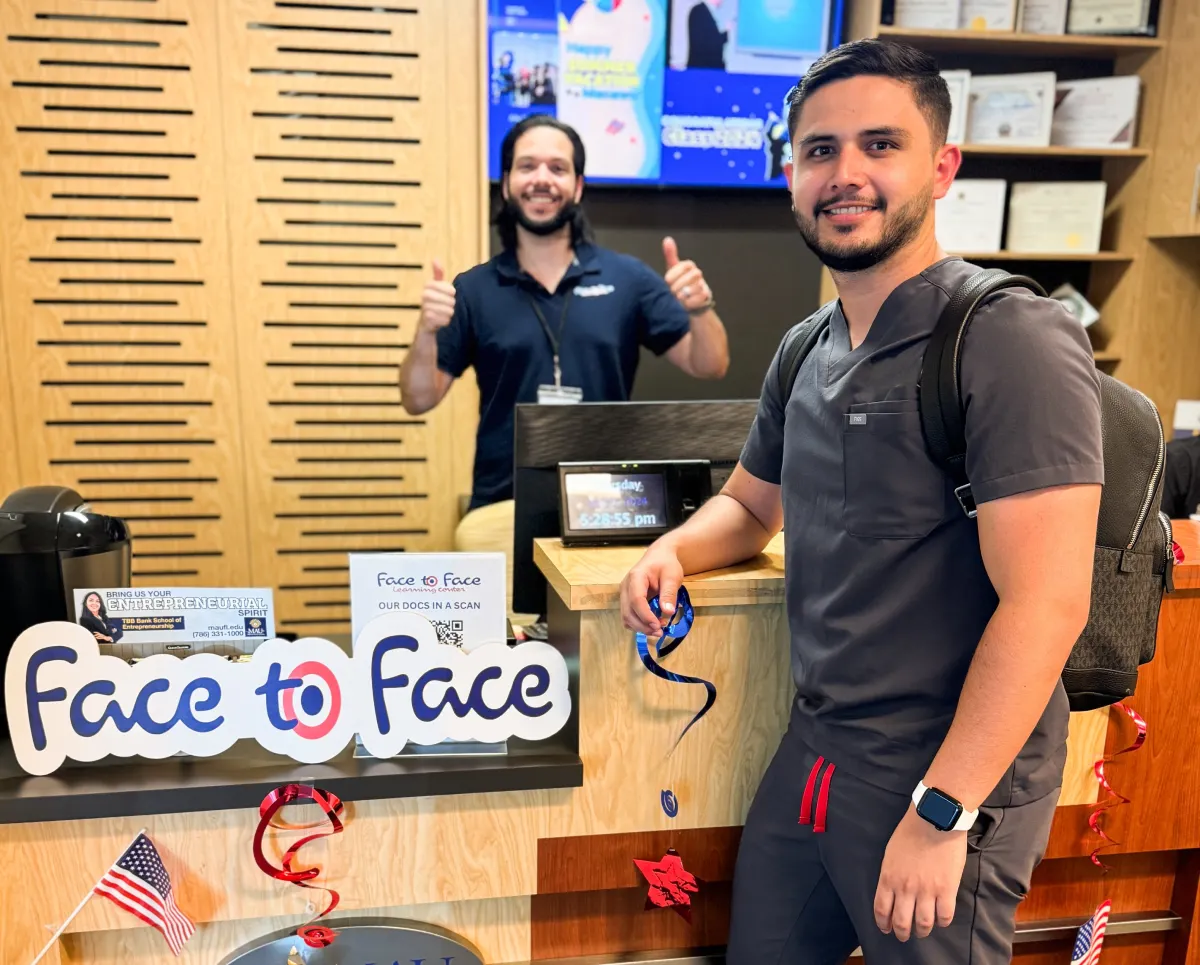 face-to-face-welcome-reception Face to Face Learning Center at Millennia Atlantic University
